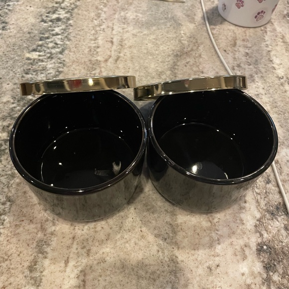 Z Gallerie Black and Gold Decorative Containers - NWT - Picture 2 of 4
